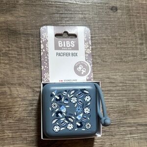 Pacifier Box - Blue Floral Design